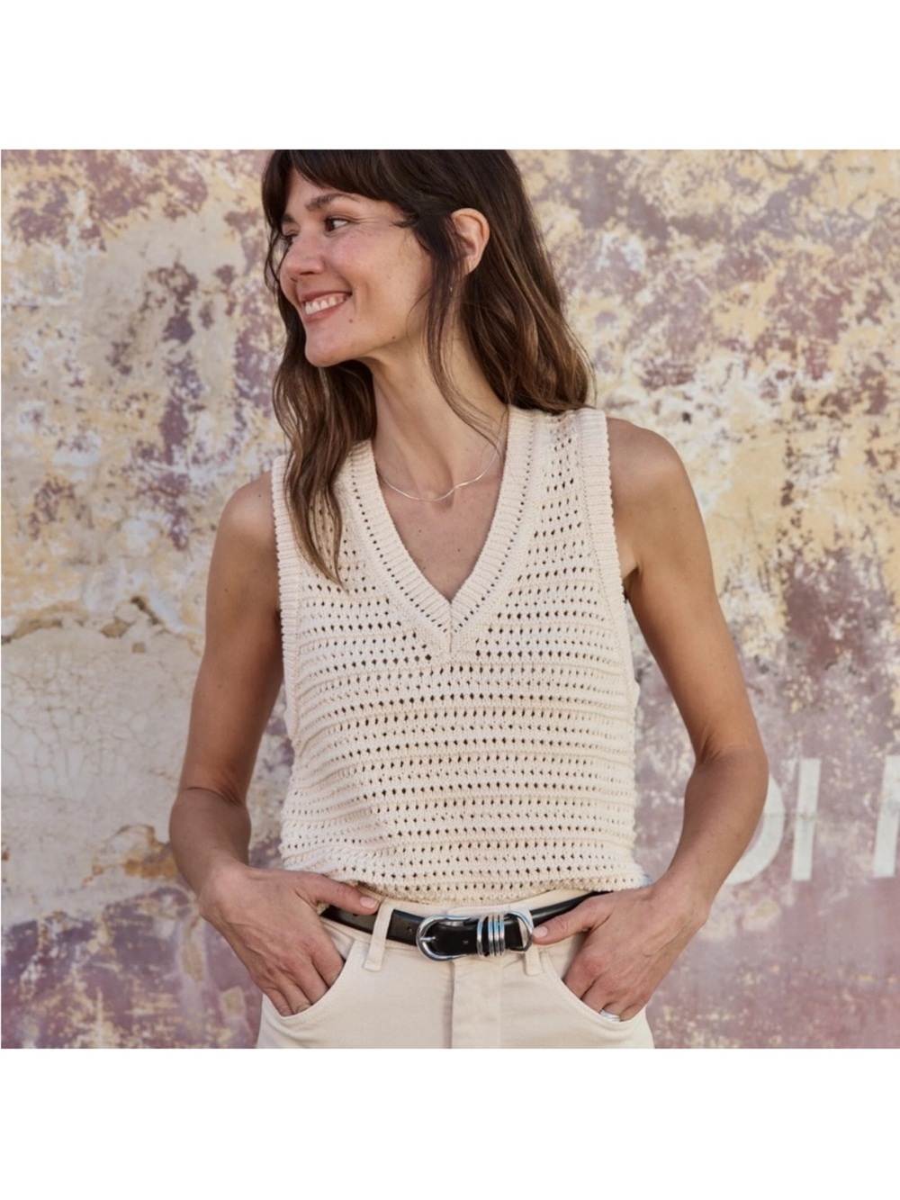 Marine Layer Montecito Sweater Vest - Picture 6 of 7